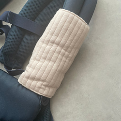 もちもち　ニット　肩紐カバー　抱っこ紐カバー　サッキングパット　よだれカバー　エルゴ　 11枚目の画像