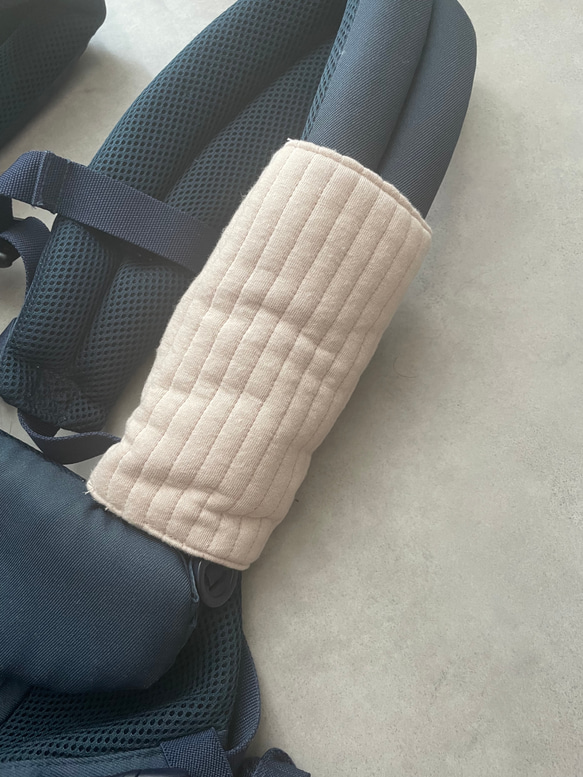 もちもち　ニット　肩紐カバー　抱っこ紐カバー　サッキングパット　よだれカバー　エルゴ　 11枚目の画像