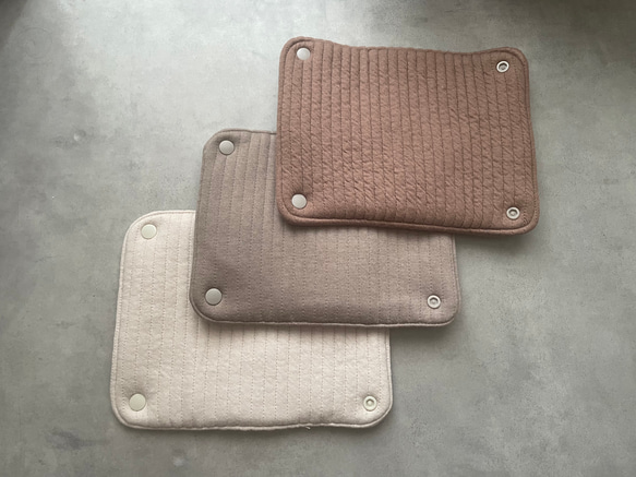 もちもち　ニット　肩紐カバー　抱っこ紐カバー　サッキングパット　よだれカバー　エルゴ　 9枚目の画像