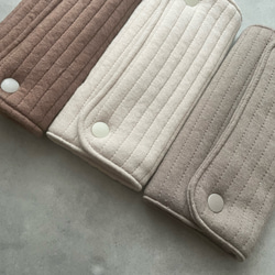 もちもち　ニット　肩紐カバー　抱っこ紐カバー　サッキングパット　よだれカバー　エルゴ　 8枚目の画像