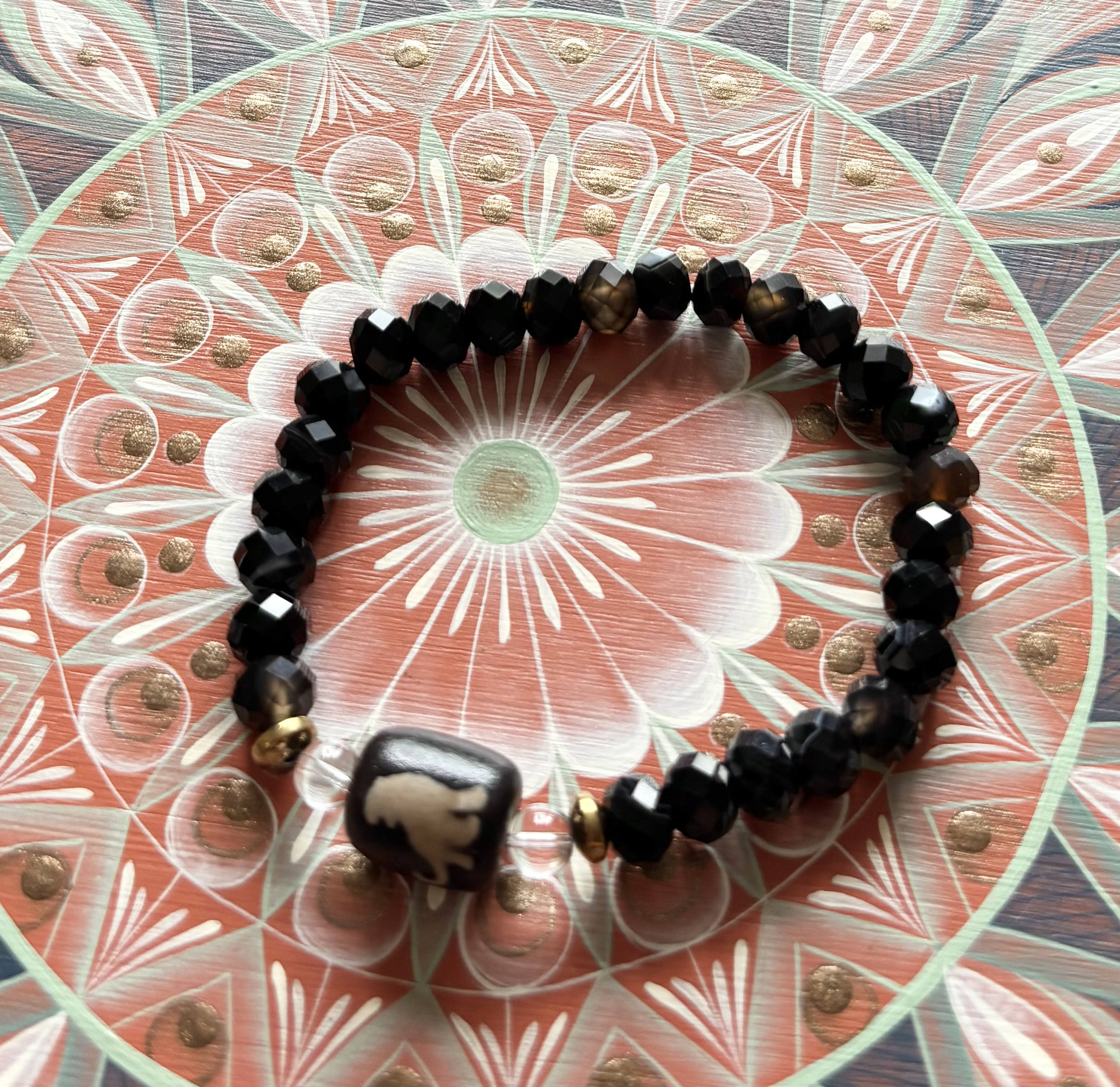 開光　干支天珠　虎