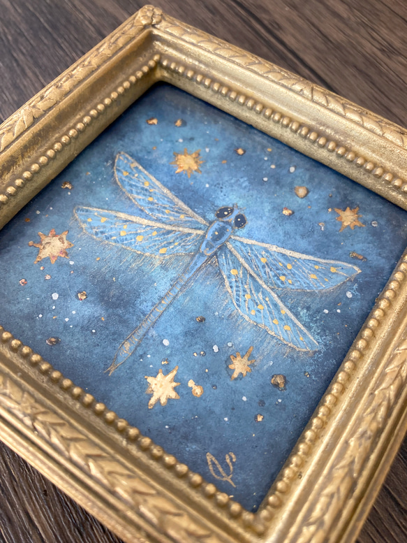 絵画「星空トンボ」 /原画 アート 日本画 絵画 紫苑工房 通販 19857090