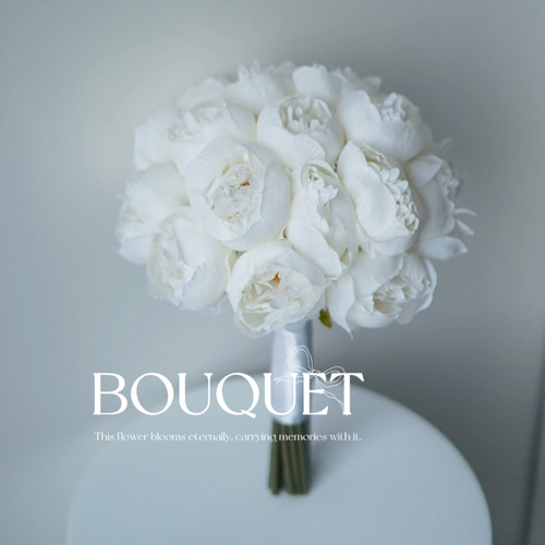 花言葉は「幸せな結婚」┊︎ ピオニー アーティフィシャルフラワー