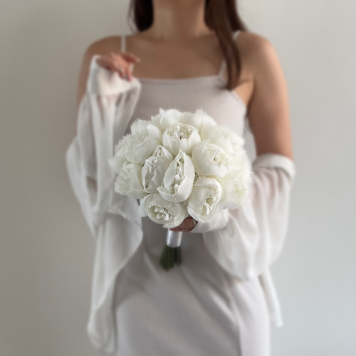 花言葉は「幸せな結婚」┊︎ ピオニー アーティフィシャルフラワー