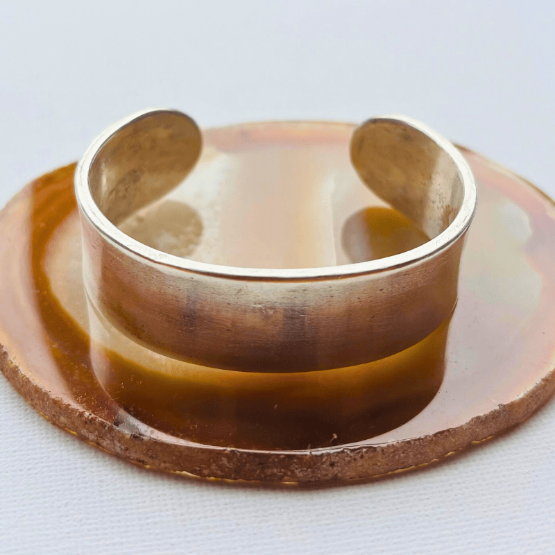 ⋆送料無料‣FlatBangle Wide‣純銀・SV999