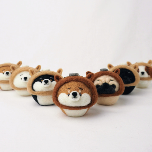 受注製作】 2026年干支(午) 馬になりきるまゆ柴犬・パグ・キャバリア