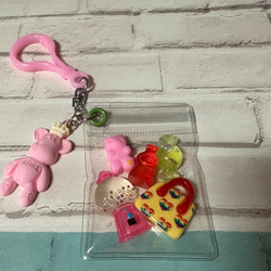 【ここあ】じゃらじゃらキーホルダー じゃらじゃらキーホルダー☆BLACK☆ | cheers funfun