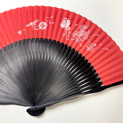 趣 -omomuki- 〈宝尽くし〉　京扇子 3枚目の画像