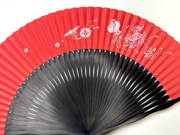 趣 -omomuki- 〈宝尽くし〉　京扇子 4枚目の画像