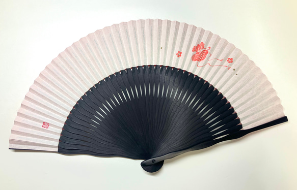 趣 -omomuki- 〈宝尽くし〉　京扇子 5枚目の画像