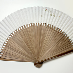 趣 -omomuki- 〈笹蛍〉　京扇子 5枚目の画像