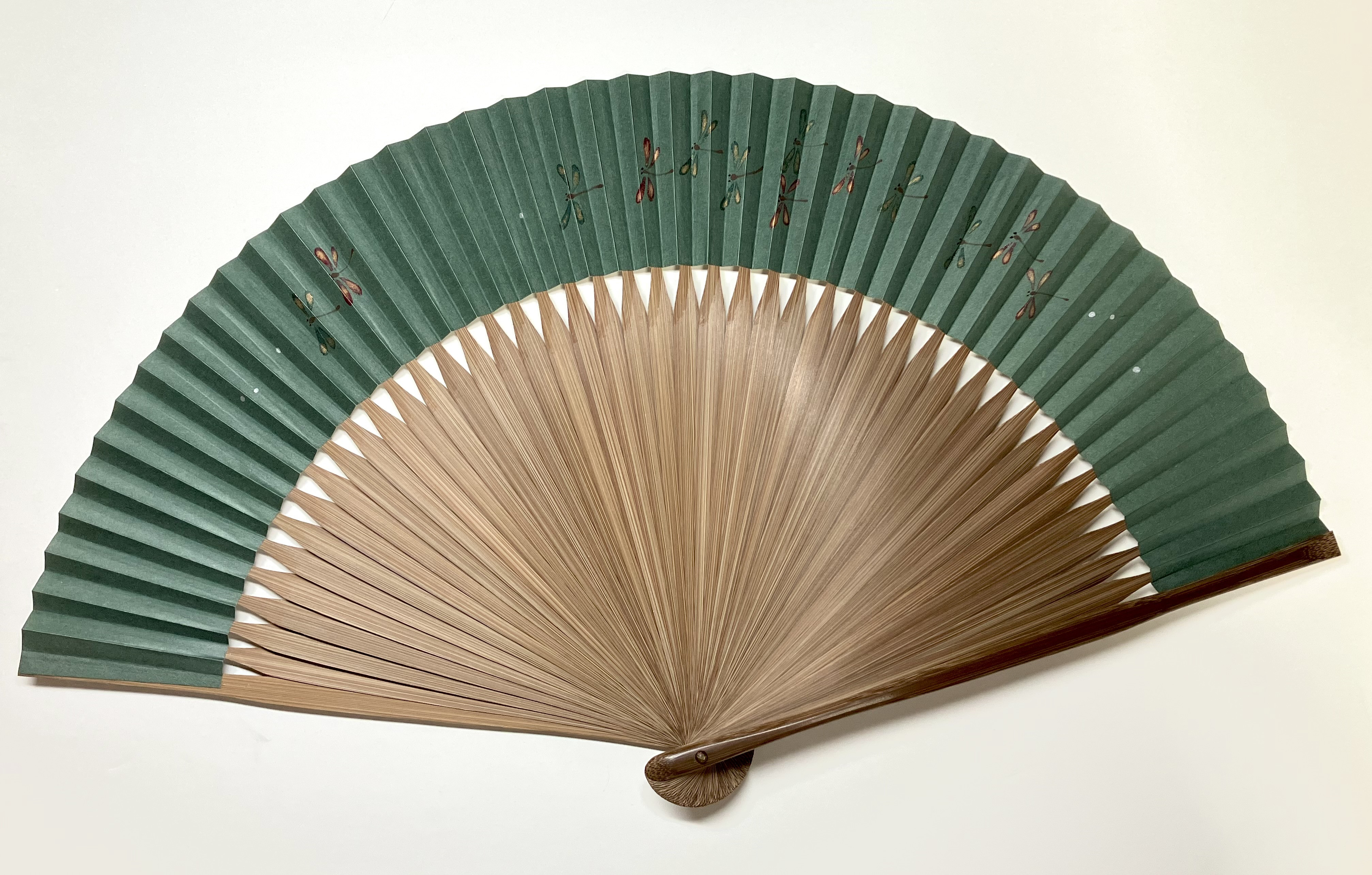趣 -omomuki- 〈群々キラ蜻蛉〉　京扇子