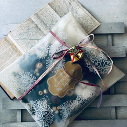 早割り　Мサイズ　プリザーブドフラワー　クリスマスリース　アジサイリース　Xmas　結婚祝い　新築祝い　紫陽花　　開店祝 10枚目の画像