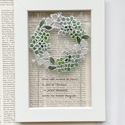 光が綴る秋の薔薇 |アンティークステンドグラス風デザイン|クリア