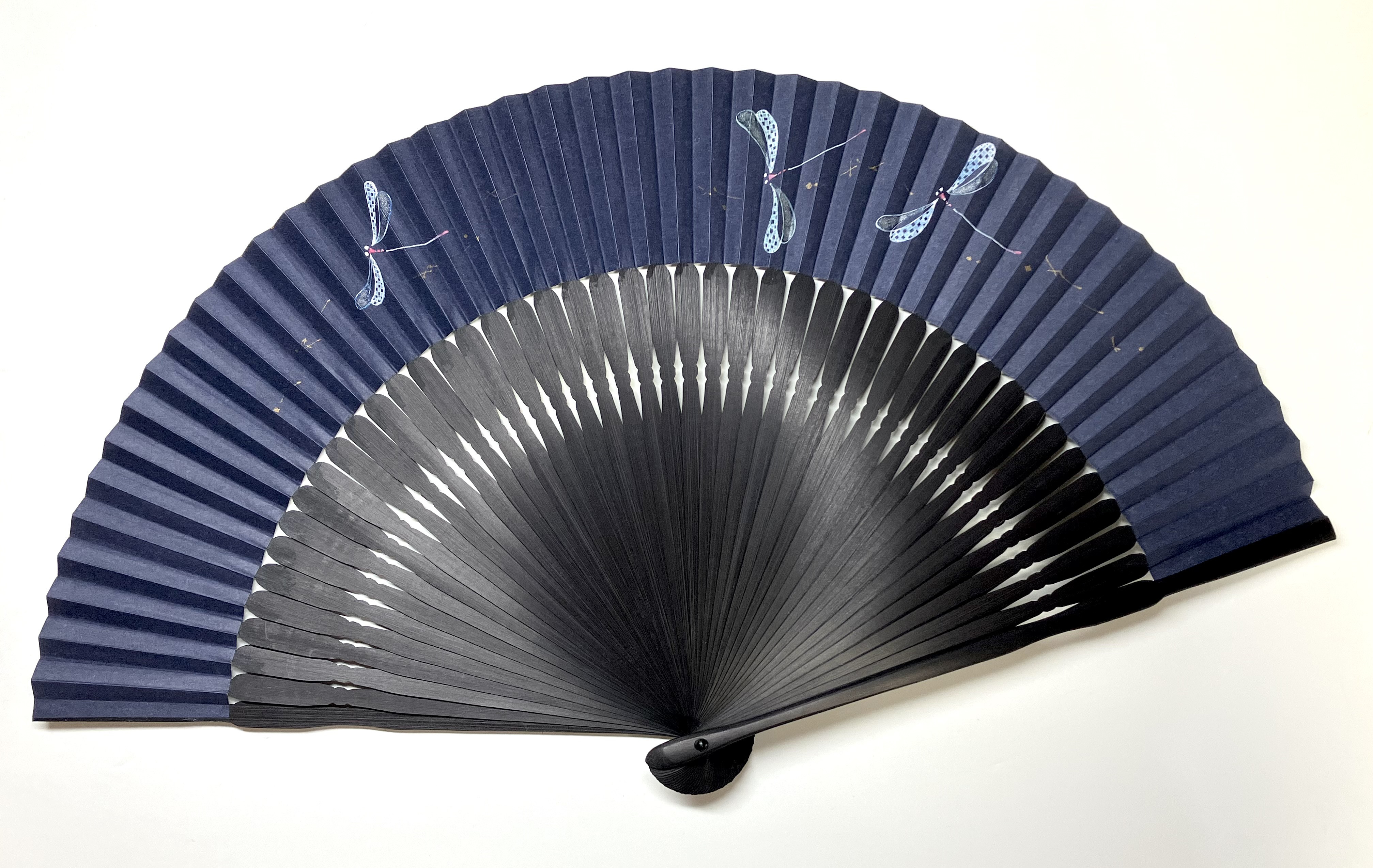 趣 -omomuki- 〈市松蜻蛉〉　京扇子