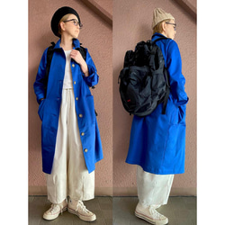 長さ選べる❤️着心地軽いギンガムコート❤️個性的な高見え素材❤️カジュアル＆モード❤️伸縮性ギンガムチェック 15枚目の画像