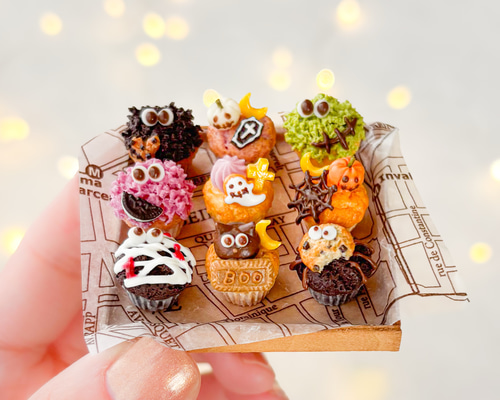 特集掲載 】ミニチュア マフィン 9個セット / 大人可愛い インテリア