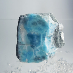 ラリマー原石 159g【送料込】 LMRG078 ドミニカ共和国の鉱山から