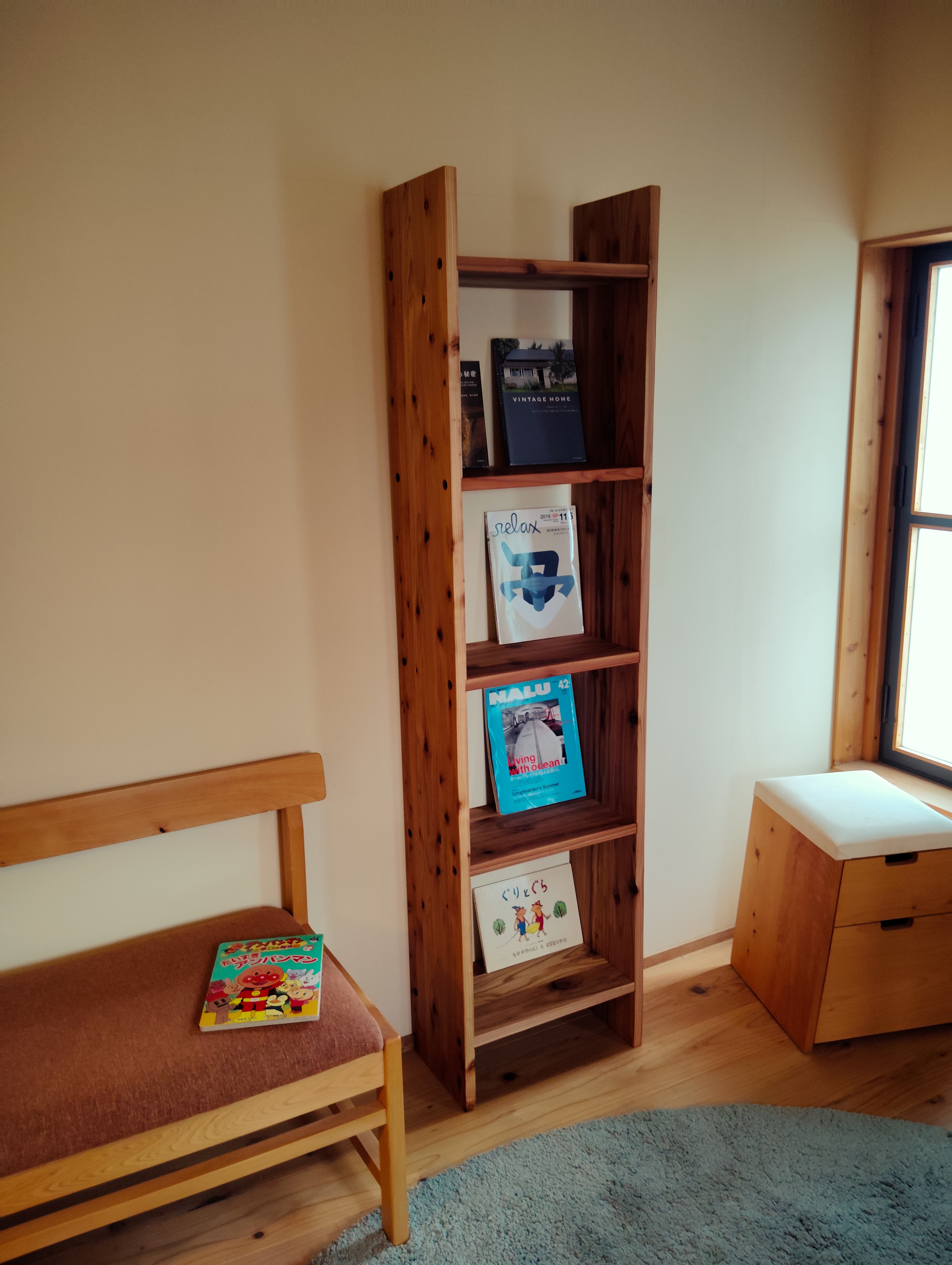 杉の本棚　W450