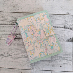 レビューブックカバー レオパード柄 ヒョウ柄 ブックカバー