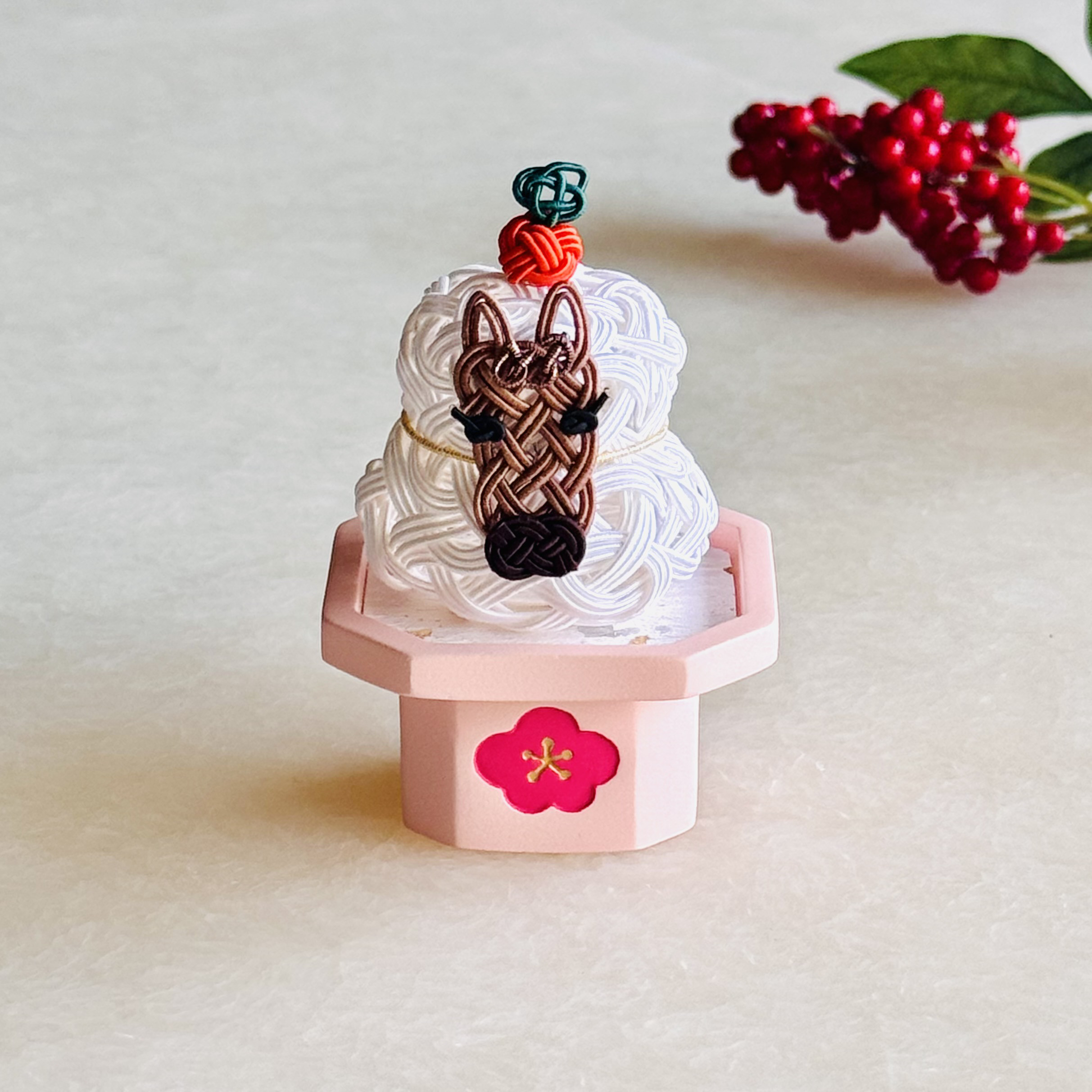 【数量限定】水引で彩る縁起物鏡餅