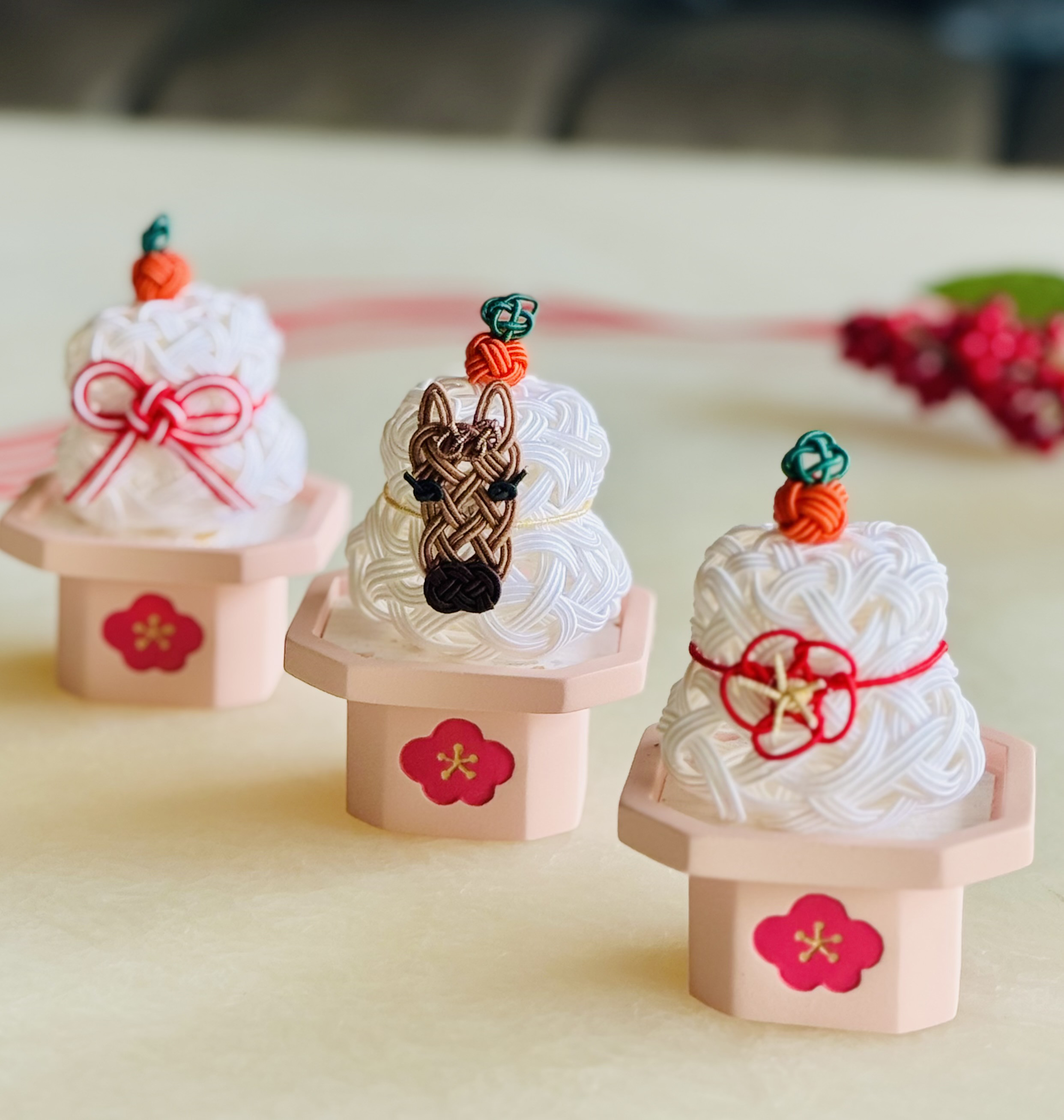 【数量限定】水引で彩る縁起物鏡餅