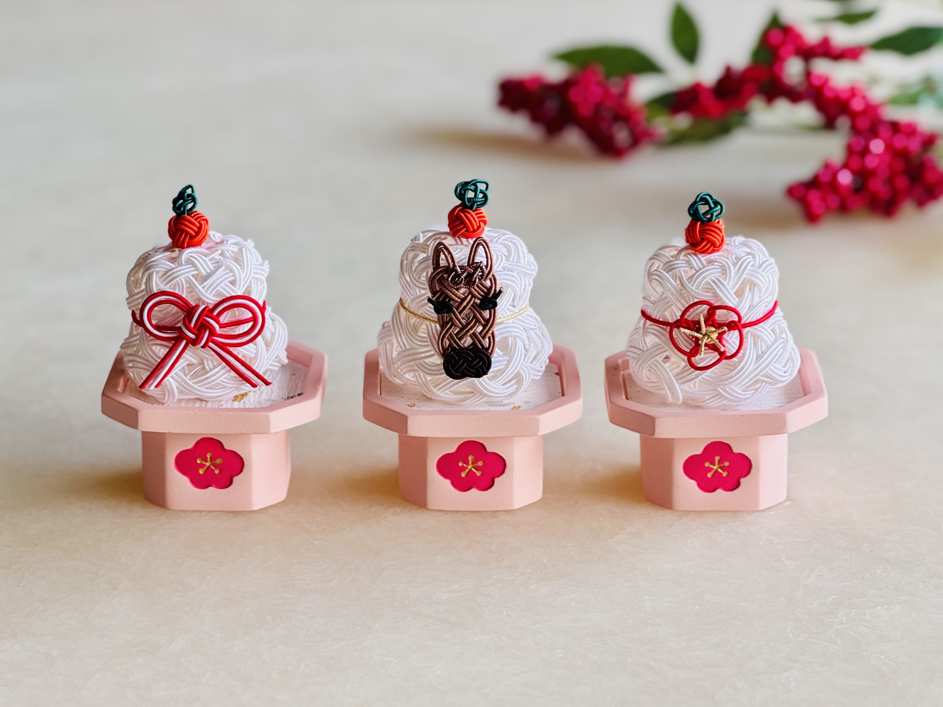 【数量限定】水引で彩る縁起物鏡餅