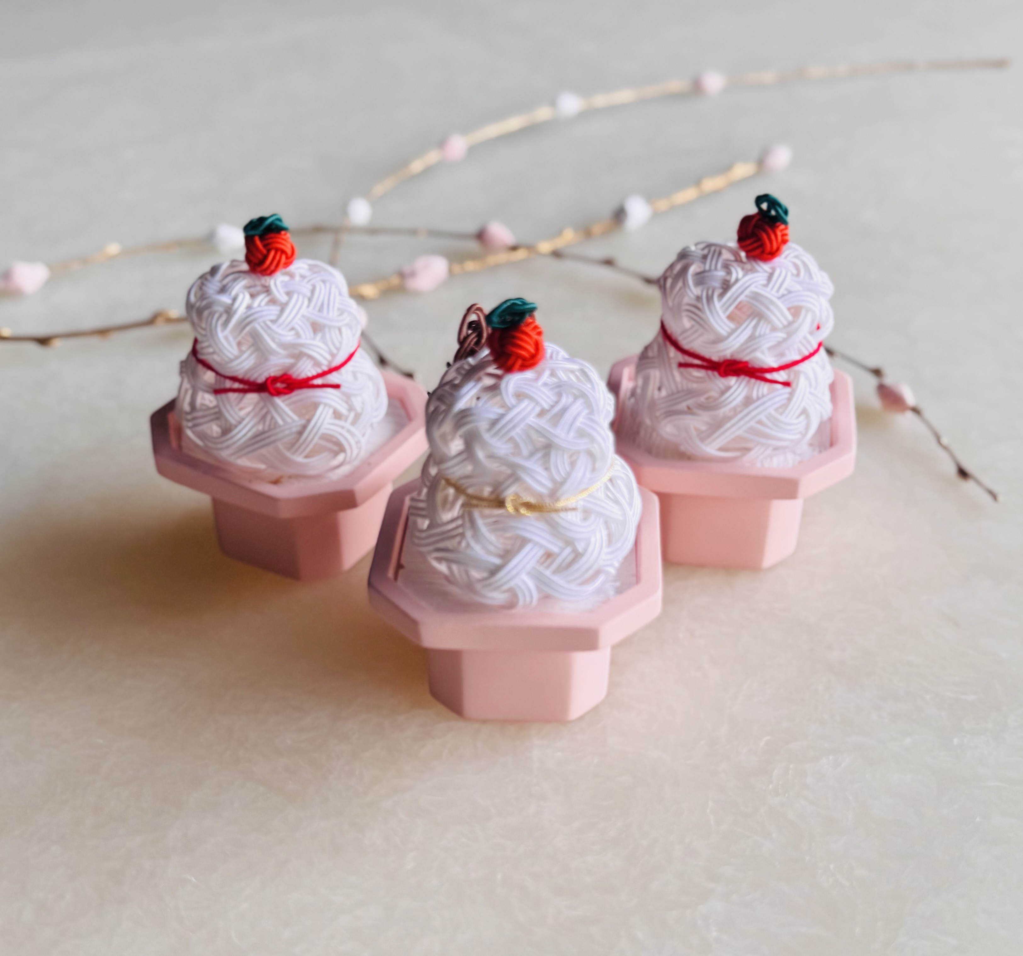 【数量限定】水引で彩る縁起物鏡餅