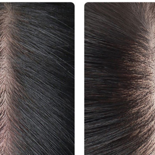 高級人毛100% フルウィッグお洒落な自然艶 かつら ウィッグ ブラック