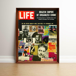 LIFE 1960年代 表紙 1960年代 ビンテージ 写真 額付 ポスター その他