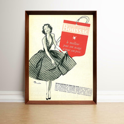 エッソ タイガー 1960年代 アメリカ ヴィンテージ 広告 額付