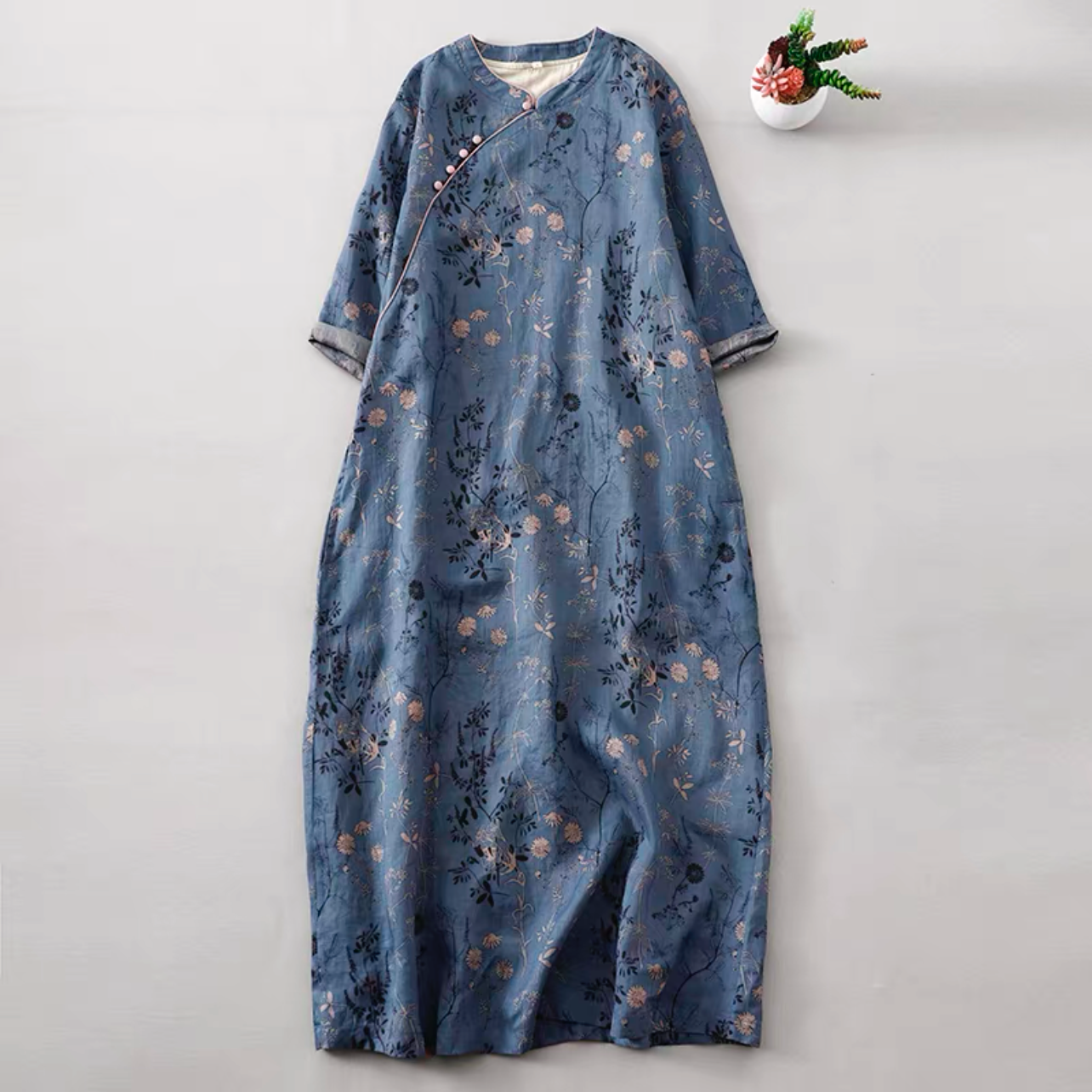 秋の新作、ワンピース、長袖、レディース、 ゆったり、春