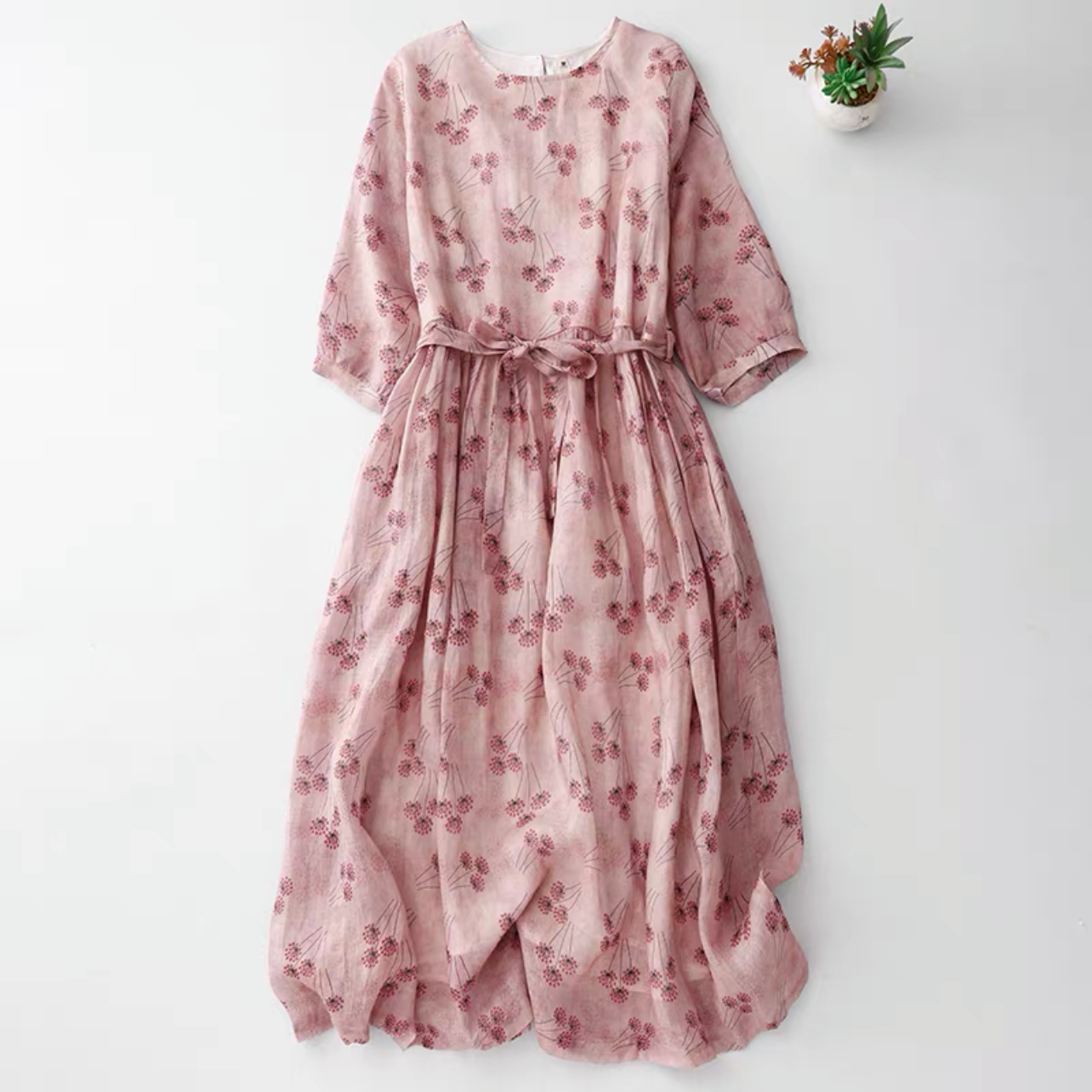 秋の新作、ワンピース、長袖、レディース、 ゆったり、春