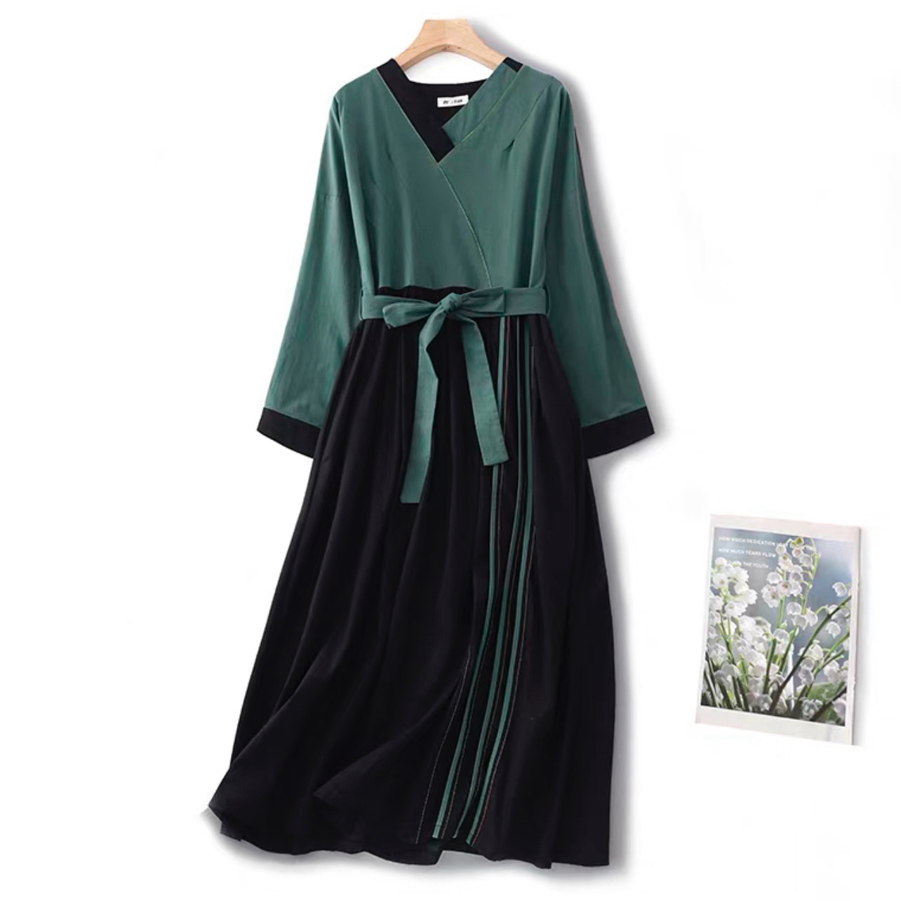 秋の新作、ワンピース、長袖、レディース、 ゆったり、春