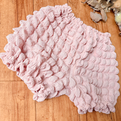 かぼちゃパンツ♡ぽこぽこワッフルニット80-90size 5枚目の画像