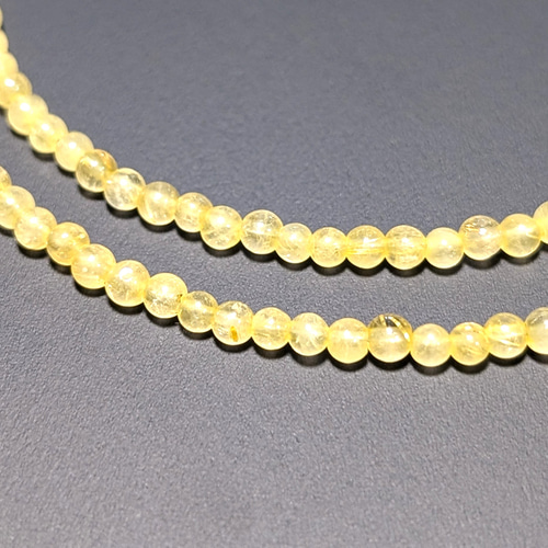 k18ゴールド 18金 マルチカットビーズ ゴールドルチル ネックレス