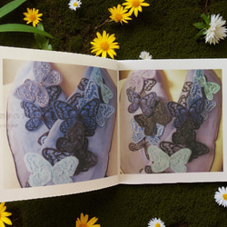 book　バタフライの半襟 4枚目の画像