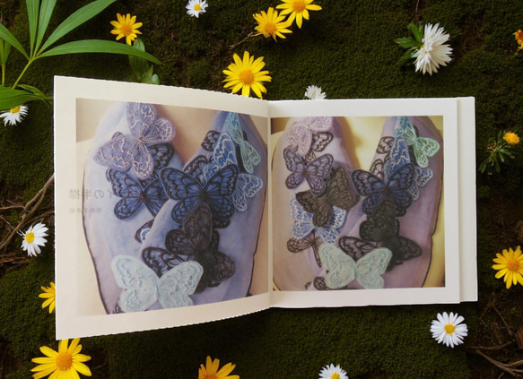 book　バタフライの半襟 4枚目の画像