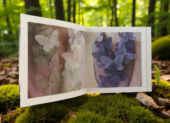 book　バタフライの半襟 7枚目の画像