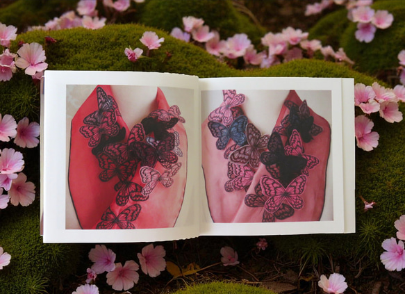 book　バタフライの半襟 9枚目の画像