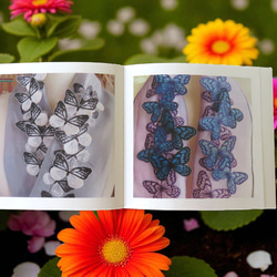 book　バタフライの半襟 13枚目の画像