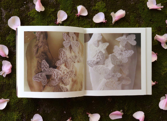 book　バタフライの半襟 6枚目の画像