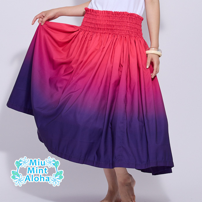 パウスカート 細見えパウスカート　フラダンス　太って見えないパウスカート　p00929  受注生産および即納