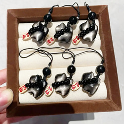 黒曜石の福猫ちゃん 5枚目の画像