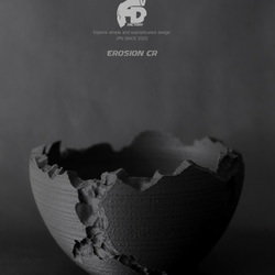 塊根植物 鉢 植木鉢 Adv-055M(120×75) Erosion cr おしゃれ 多肉 作家