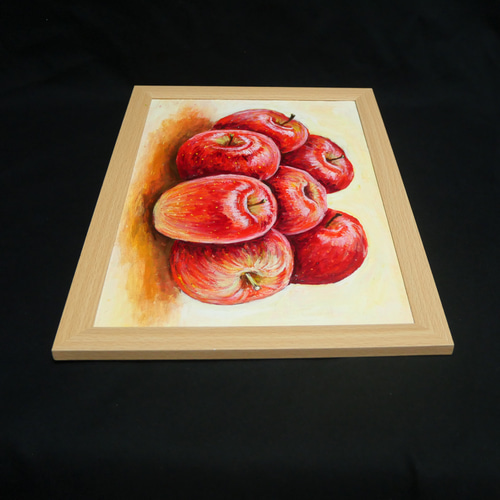 絵画　油絵　原画　一点物　北欧　フルーツ　リンゴ　SM Amazon.co.jp: つの絵画 リンゴ ポール セザンヌ 静物画 果物