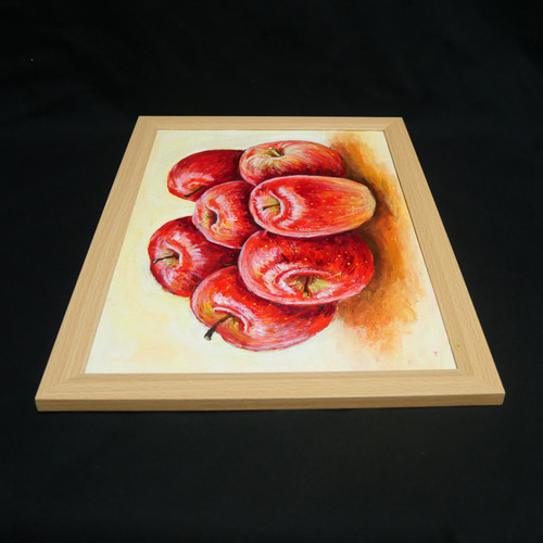 油絵 油彩 油彩画 絵画 絵【七つの林檎】 油絵 油彩 油彩画 絵画 絵【七つの林檎】 絵画 HR 通販 19861078