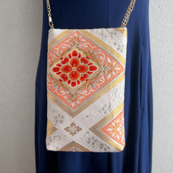 帯のタペストリー 京風景文様 帯リメイク167 タペストリー・壁掛け Ho