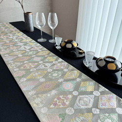 ◼︎56◼︎一点物 高級袋帯 全て正絹 ランチョンマット4枚セット【帯