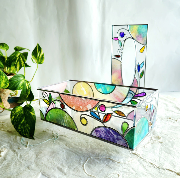 『One Earth, One Heart』ティッシュケース 3枚目の画像